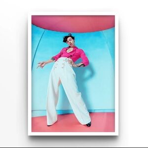 Harry Styles Fine Line Cover Frame Canvas Art
